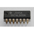 74LS05 hex inverter with open collector outputs