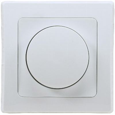 Dimmer for LED lamps incl. Frame UP white