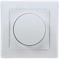 Dimmer for LED lamps incl. Frame UP white
