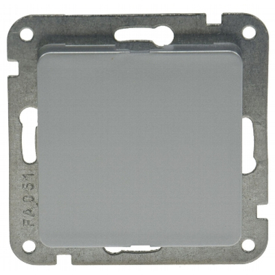 Exchange switch UP silver Clamp connection without frame