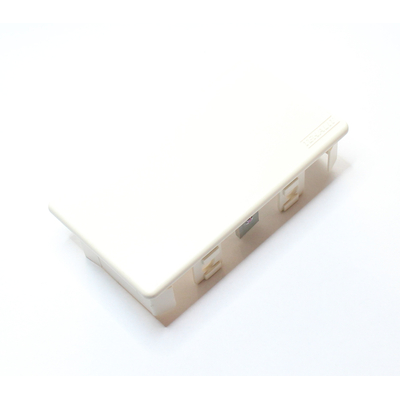 Endst�ck aus Kunststoff f�r LF/LFH 60x110mm cremewei�