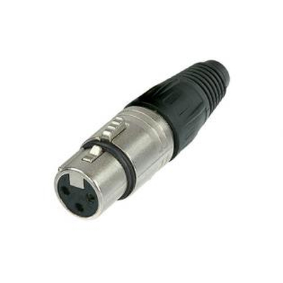 XLR Kupplung 3polig NC-3FX