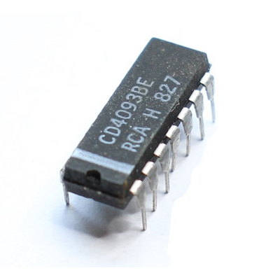 CD 4093 / TC 4093BP / HEF 4093BP / HCF 4093BE Four NAND Schmitt triggers