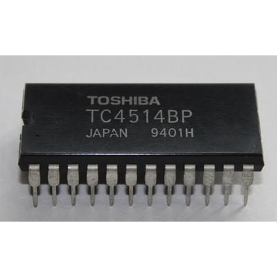CD 4514 / TC 4514BP   1-of-16 Decoder/Demultiplexer with...