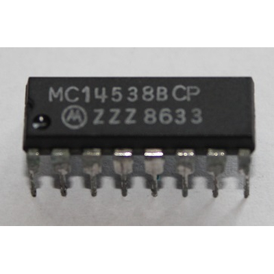 CD 4538 / MC 14538BCP Dual Precision Monostable Multivibrators with independent trigger and reset controls