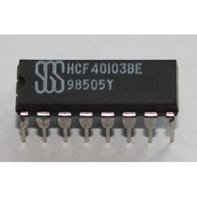 CD 40103 / HCF 40103BE   8 stuf. vorsetzb. synchr. Z�hler