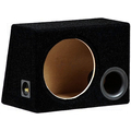 Bassreflex Subwoofergeh�use  MDF 12 / 300mm schwarz 40l
