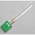 LED green 7 x 2.3 mm 1.3-8mcd