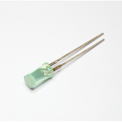 LED 5mm gr�n 1-4mcd plan
