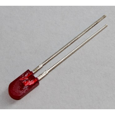 LED rot 5 x 2,5 mm 0,8-3mcd