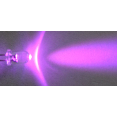 LED  5mm pink 1100 mcd