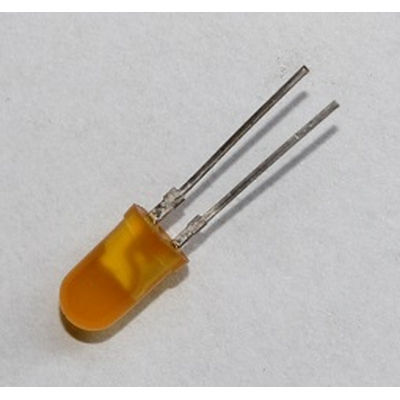 LED  5mm gelb diffus Standard