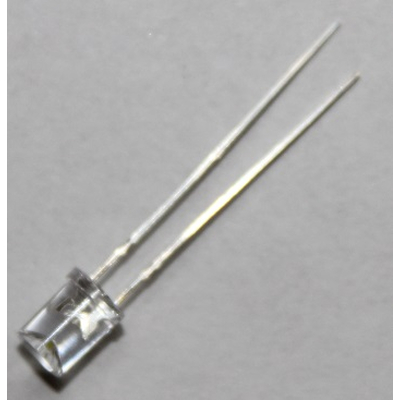 LED  5mm rot konkav