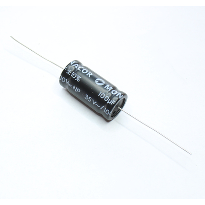 Elko bipolar 100uF 35VAC 10% - LSC-1000NP
