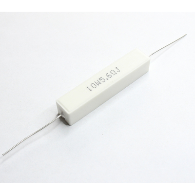 Hochlast Zementwiderstand       5,6 Ohm 10W  5% -...