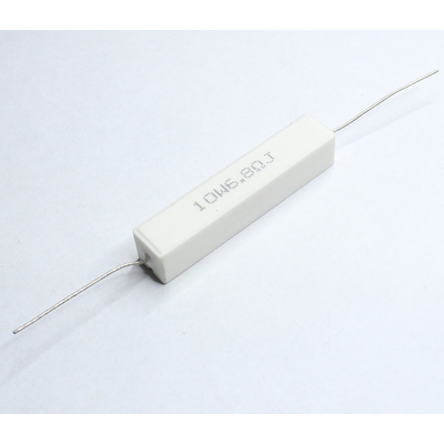 High-Power Cement Resistor       6,8 Ohm 10W 5% - LSR-68/10A