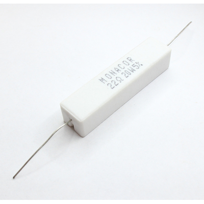 Hochlast Zementwiderstand      22 Ohm 20W  5% - LSR-220/20