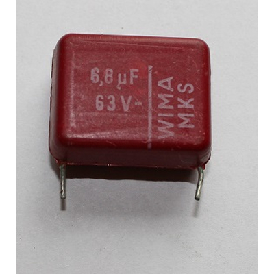 MKS capacitor 6.8f 63V 5%