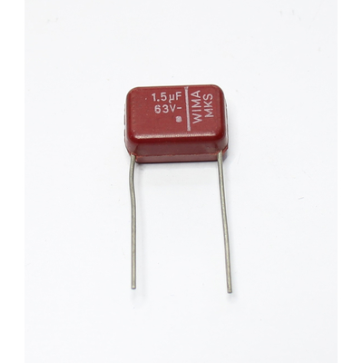 MKS film capacitor   1,5uF 63V