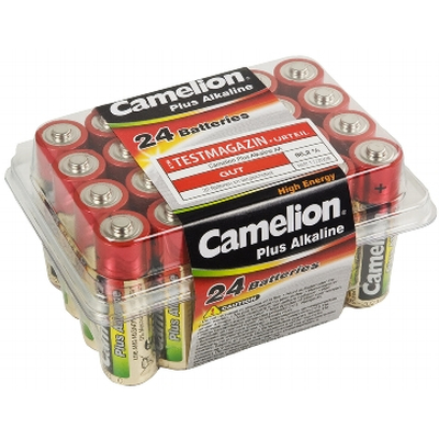 Mignon batteries AA LR6 Alkaline Plus 1.5V pack of 24