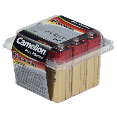 Block-Batterie 6F22 Alkaline Plus 9V, 6er Pack