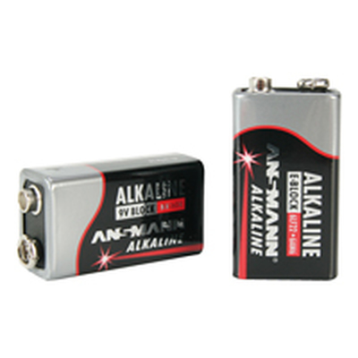 Alkaline Batterie 9 Volt / E-Block / 6LR61