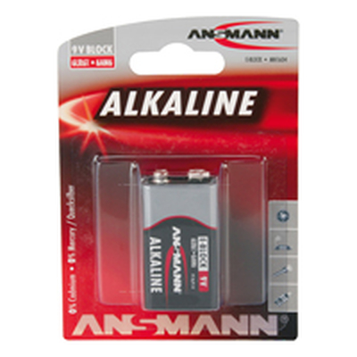 Alkaline Battery 9 Volt / E-Block / 6LR61