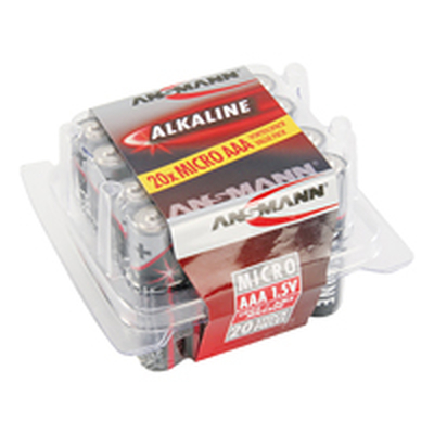 Alkaline battery Micro AAA / LR06 (pack of 20)