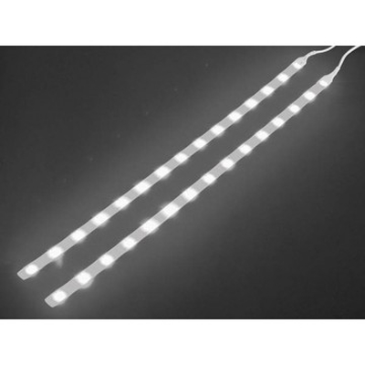 LED strip 12VDC 2 x 40cm white self-adhesive