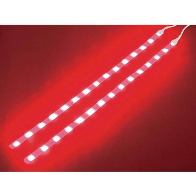 LED-Streifen 12VDC 2 x 40cm rot selbstklebend