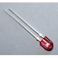 LED oval 5,2x3,8mm rot