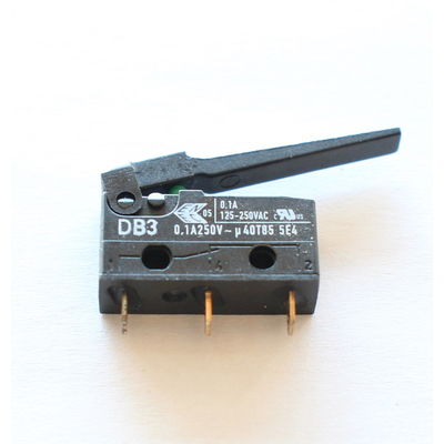   Mikrotaster ein-(ein) mit Hebel  0.1A/250VAC