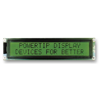 LCD module PC2002LRU-BWB-H-Q 2 x 20 characters