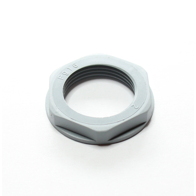 Plastic nut PG16 30mm grey -20 - 100C