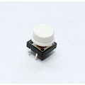Mikrotaster TACT aus/(ein) 12 x 12mm Taste wei� THT