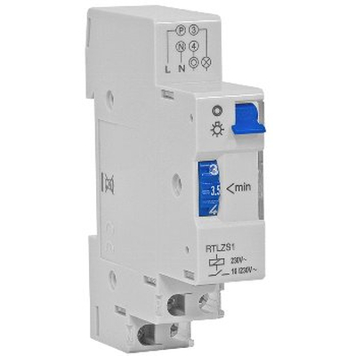 Treppenlichtzeitschalter / Zeitrelais 1 Wechsler 230V/16A...