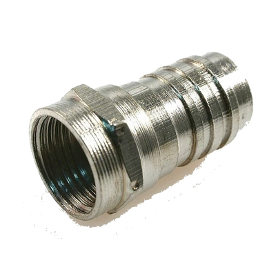 F Plug for 6 mm cable RG59 crimpconnection