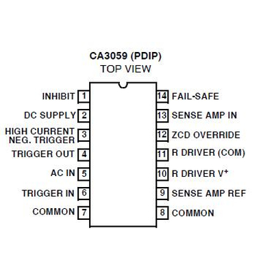 CA3059 Nullspannungsschalter