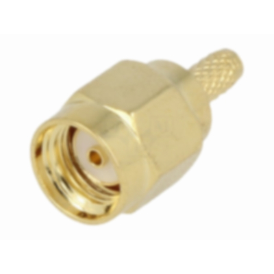 SMA Stecker gerade f�r RG174  Quetschverbindung