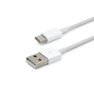Charging / data cable USB-A to USB-C 1,0 m white