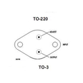 LM337K Spannungsregler negativ einstellbar1,5A 1.2V...37V...