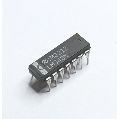 LM348N 4 channel operational amplifier 1MHz DIP14