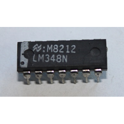 LM348N 4 channel operational amplifier