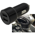 car charging adapter 2 x USB 4800mA max black