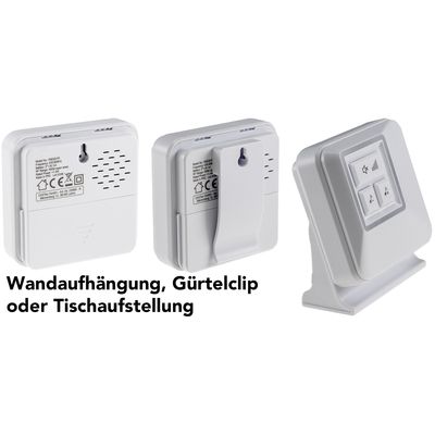 Wireless doorbell Receiver Battery Operated - Pilota Porta