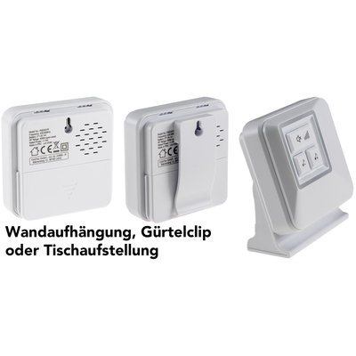 Wireless doorbell Receiver Battery Operated - Pilota Porta