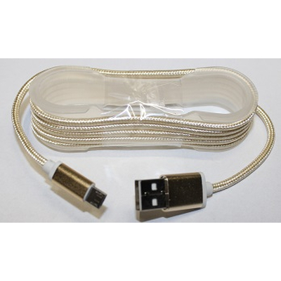 USB Sync-und Ladekabel  Micro USB Ger�te 1m gold