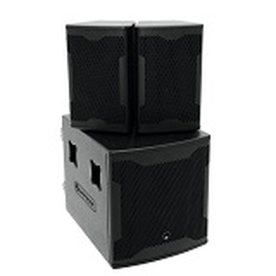 Powerful active compact PA system 1400 Wmax AS-800