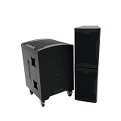 Leistungsstarkes Aktiv Kompakt PA System 1400 Wmax AS-800