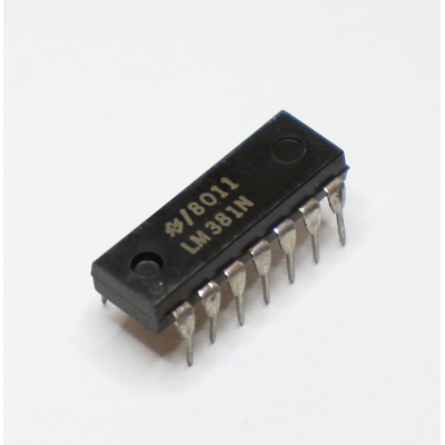 LM381N rauscharmer Doppelvorverst�rker